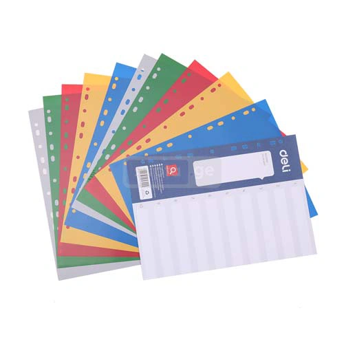 DELI A4 Dividers 10-Pages E5724